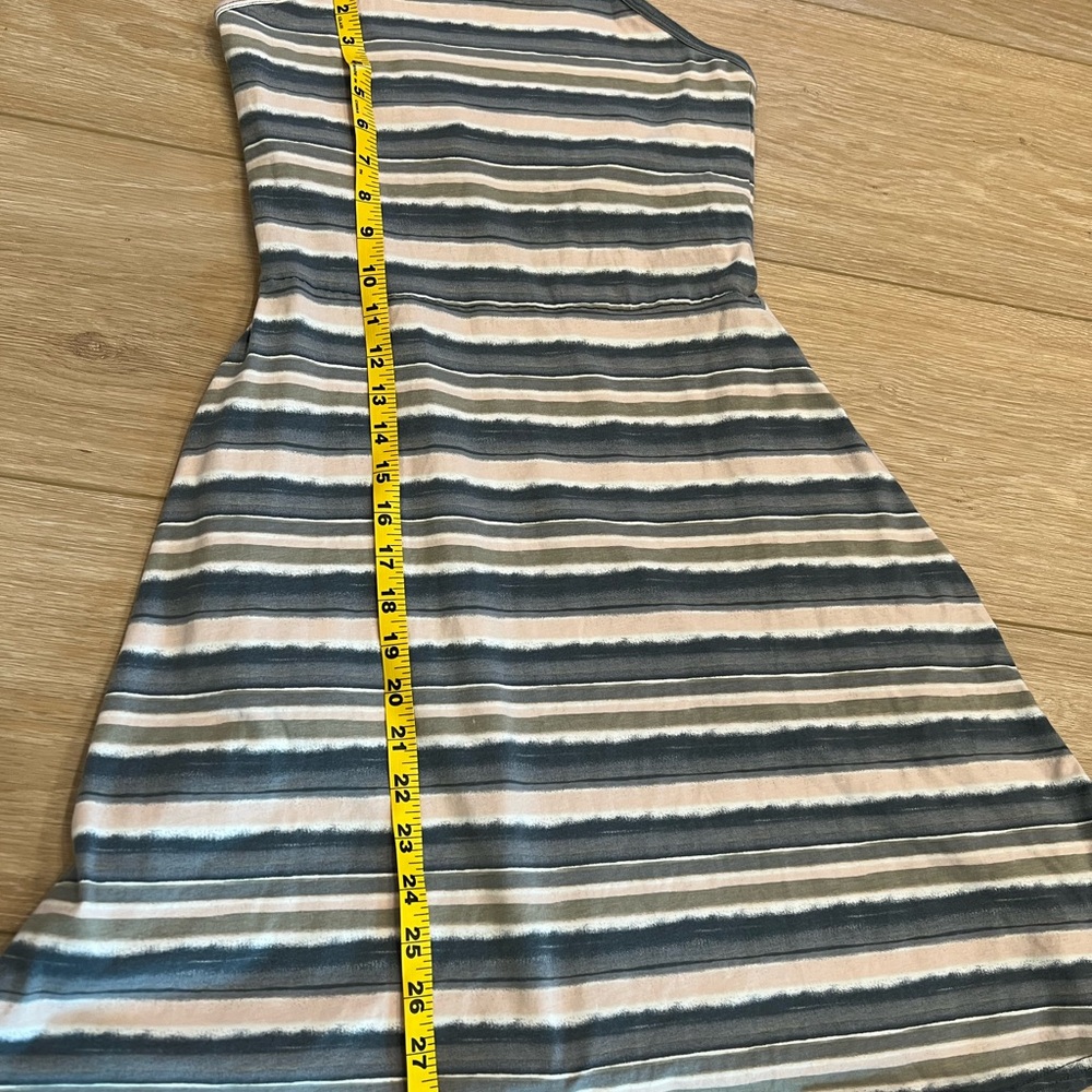 Pact Striped Tank Dress in Blue, Cream, Gray - Picture 11 of 11